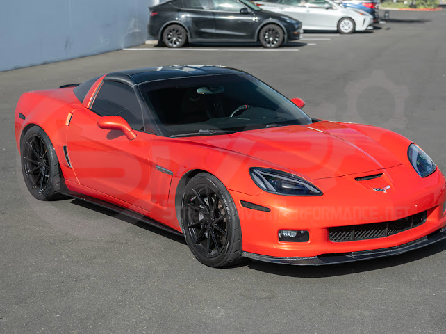 2005-2013 C6 Corvette - Grand Sport / Z06 / ZR1 - ZR1 Style Front Splitter/Lip Ground Effects